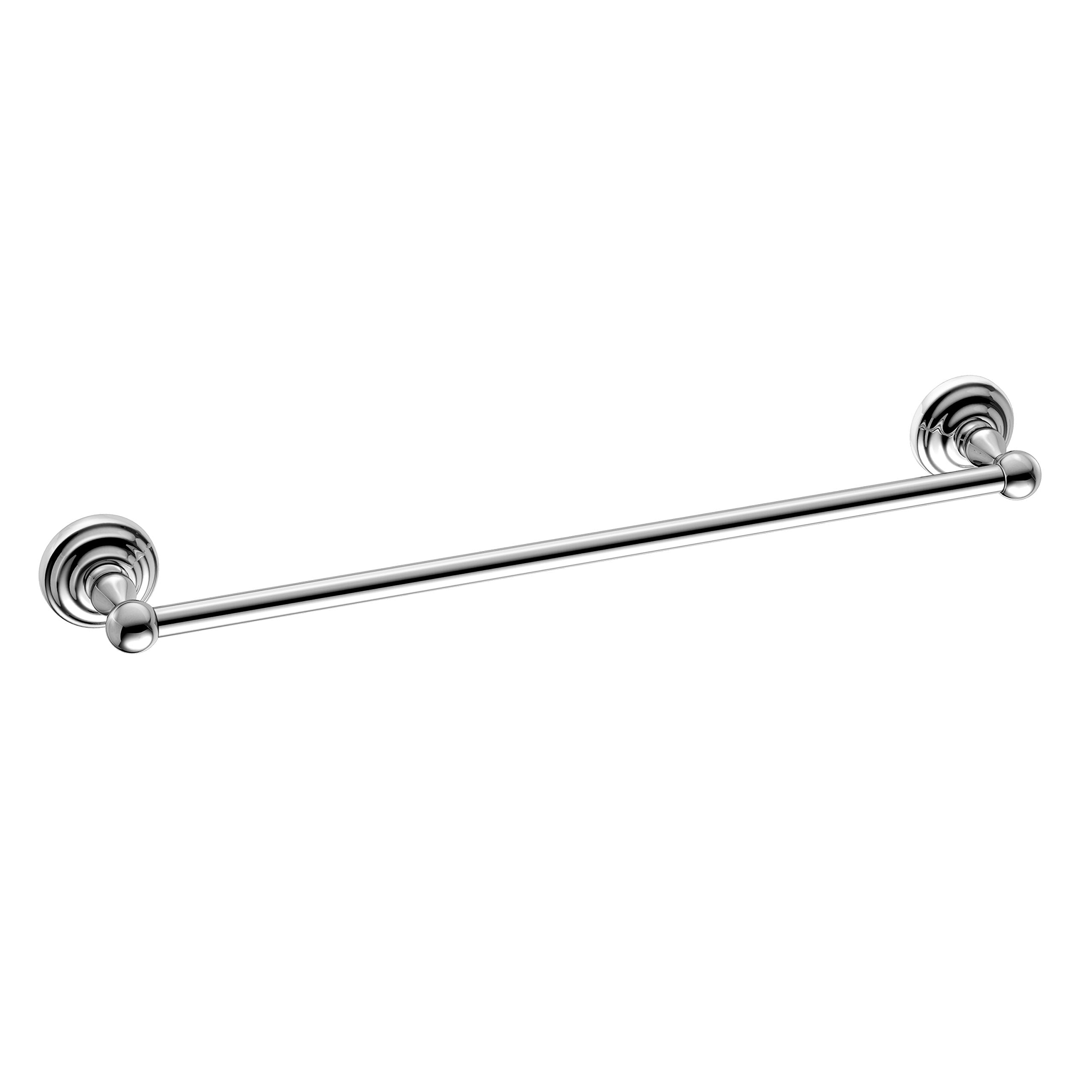 Traditional Chrome Towel Rail Bar Wall Mounted Bathroom Accessory