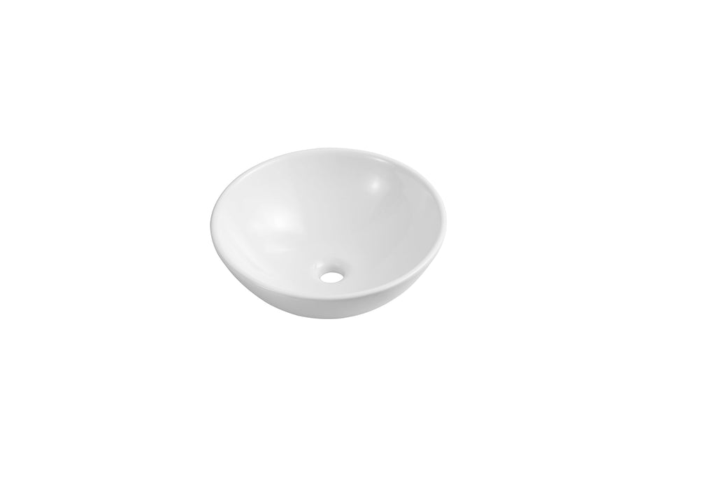Modern Round Ceramic Cloakroom Basin Bowl Countertop Bathroom Sink CA1001