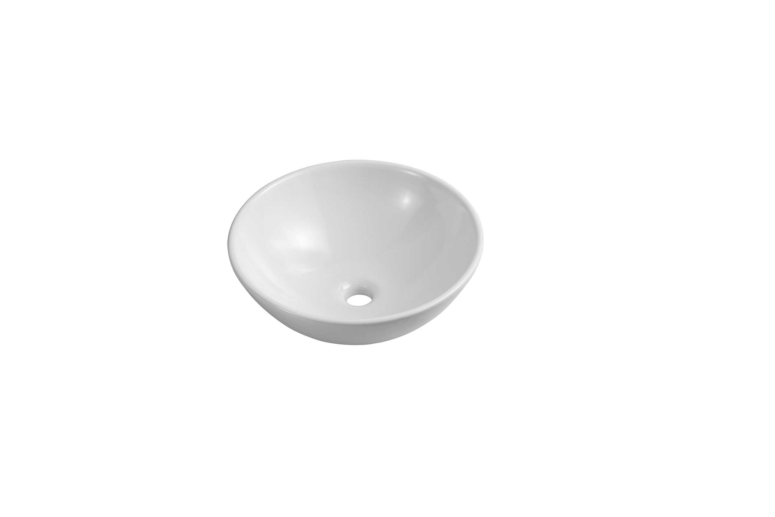 Modern Round Ceramic Cloakroom Basin Bowl Countertop Bathroom Sink CA1001