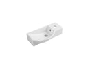 Modern Ceramic Cloakroom Basin Compact Wall Hung Bathroom Sink CA1007