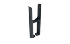 Floor Mounted Radiator Leg Kit Brackets for Traditional 2 Bar Radiator - Anthracite