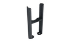 iBathUK Regency Traditional Floor Standing 3 Column Radiator Feet, High Strength Steel Gloss White 277mm