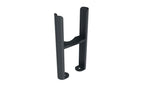 Floor Mounted Leg Kit Brackets for Traditional 3 Bar Radiator - Anthracite