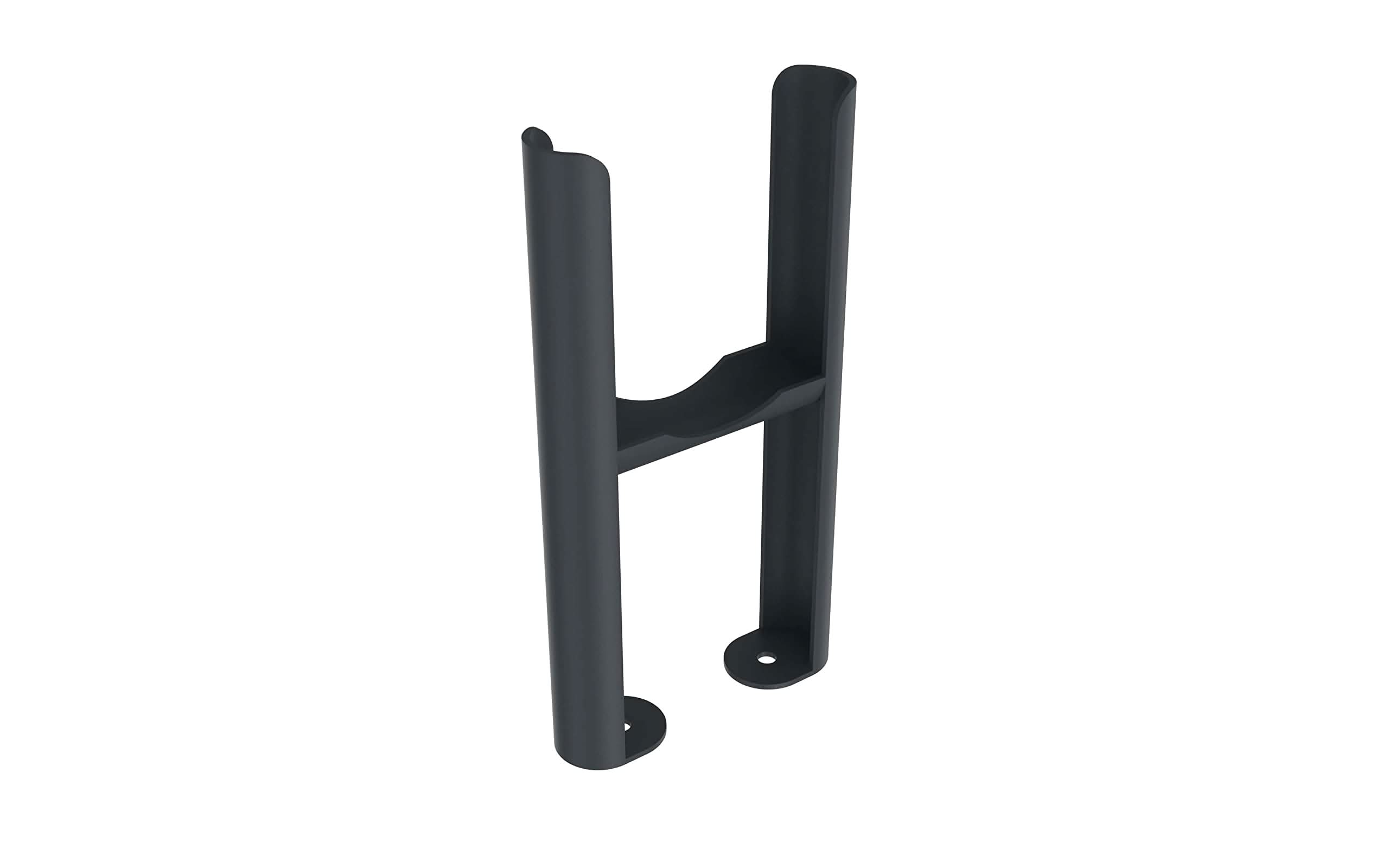 Floor Mounted Leg Kit Brackets for Traditional 3 Bar Radiator - Anthracite