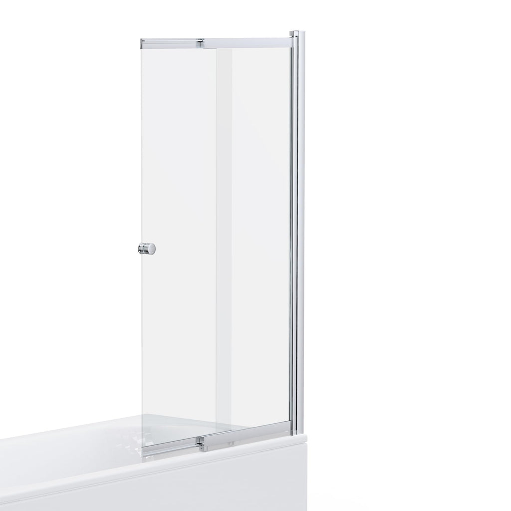 Sliding Bath Shower Glass Extending Screen Reversible Door Panel