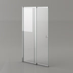 Sliding Bath Shower Glass Extending Screen Reversible Door Panel