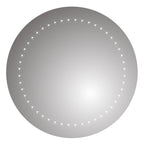 Wall Mounted Round Illuminated Mirror With Led Lights 500mm x 500mm