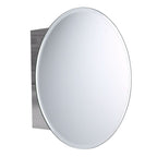 Wall Mount Single Door Non Illuminated Mirror Cabinet - 500mm x 500mm