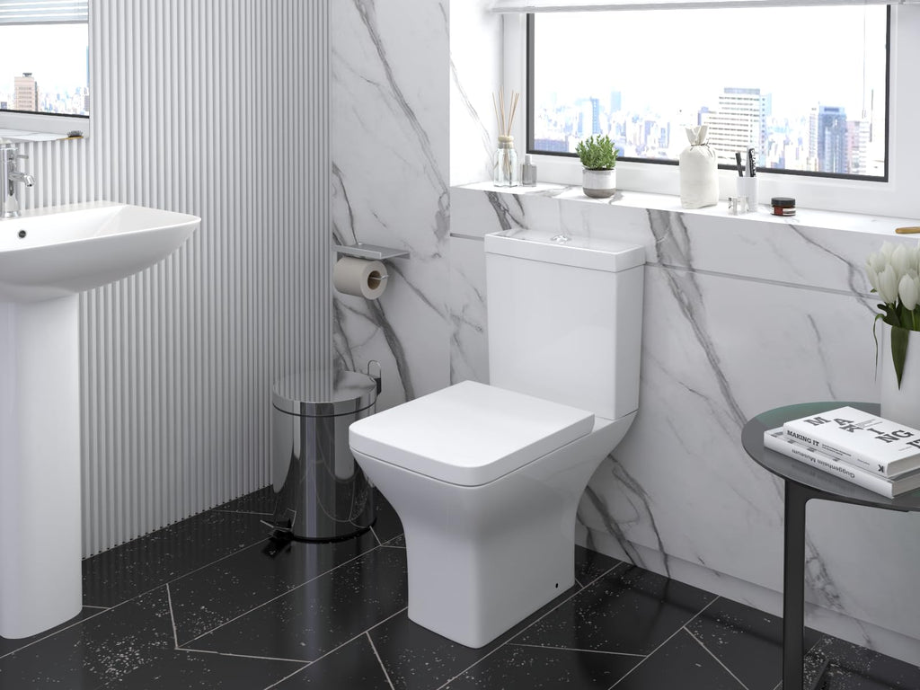 Venice CC Pan, Cistern & Wrapover PP Seat