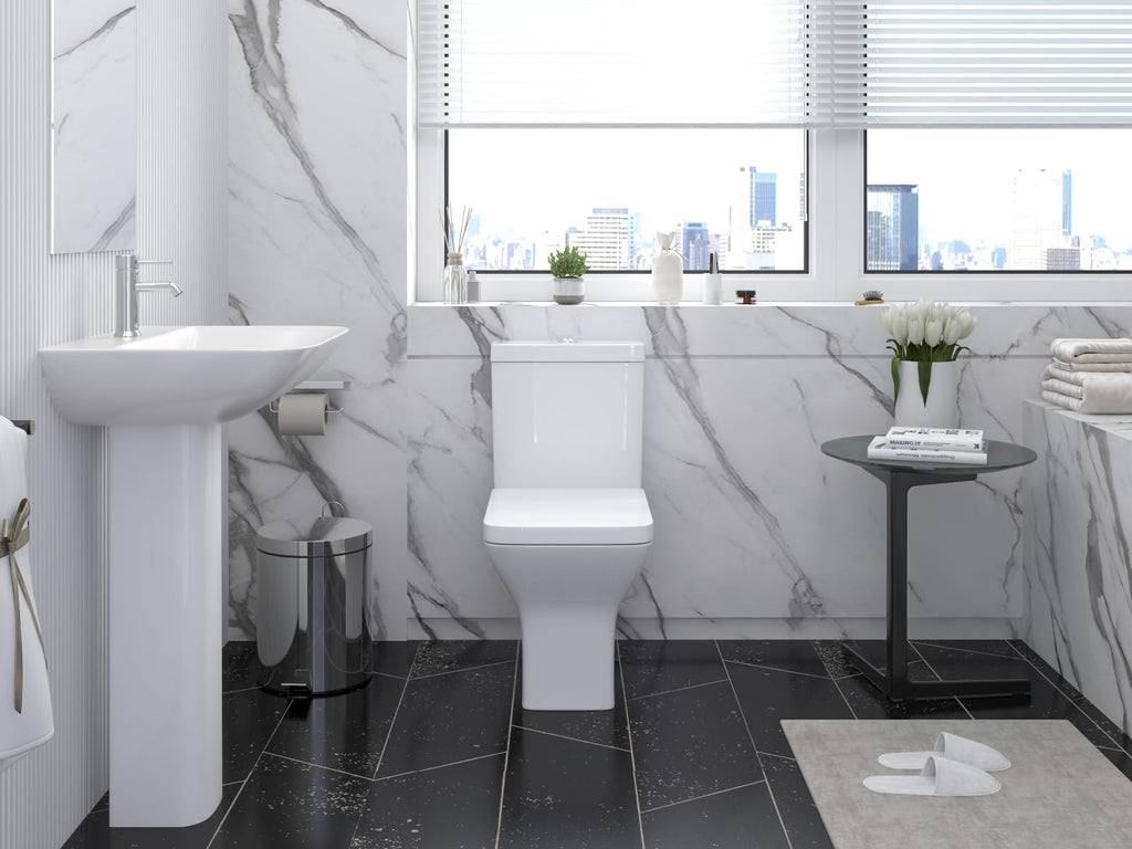 Venice CC Pan, Cistern & Wrapover PP Seat