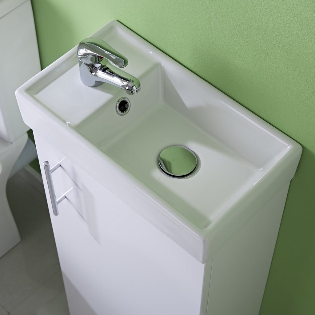 Mini 400 Unit and Basin - White (BB.MIN010)