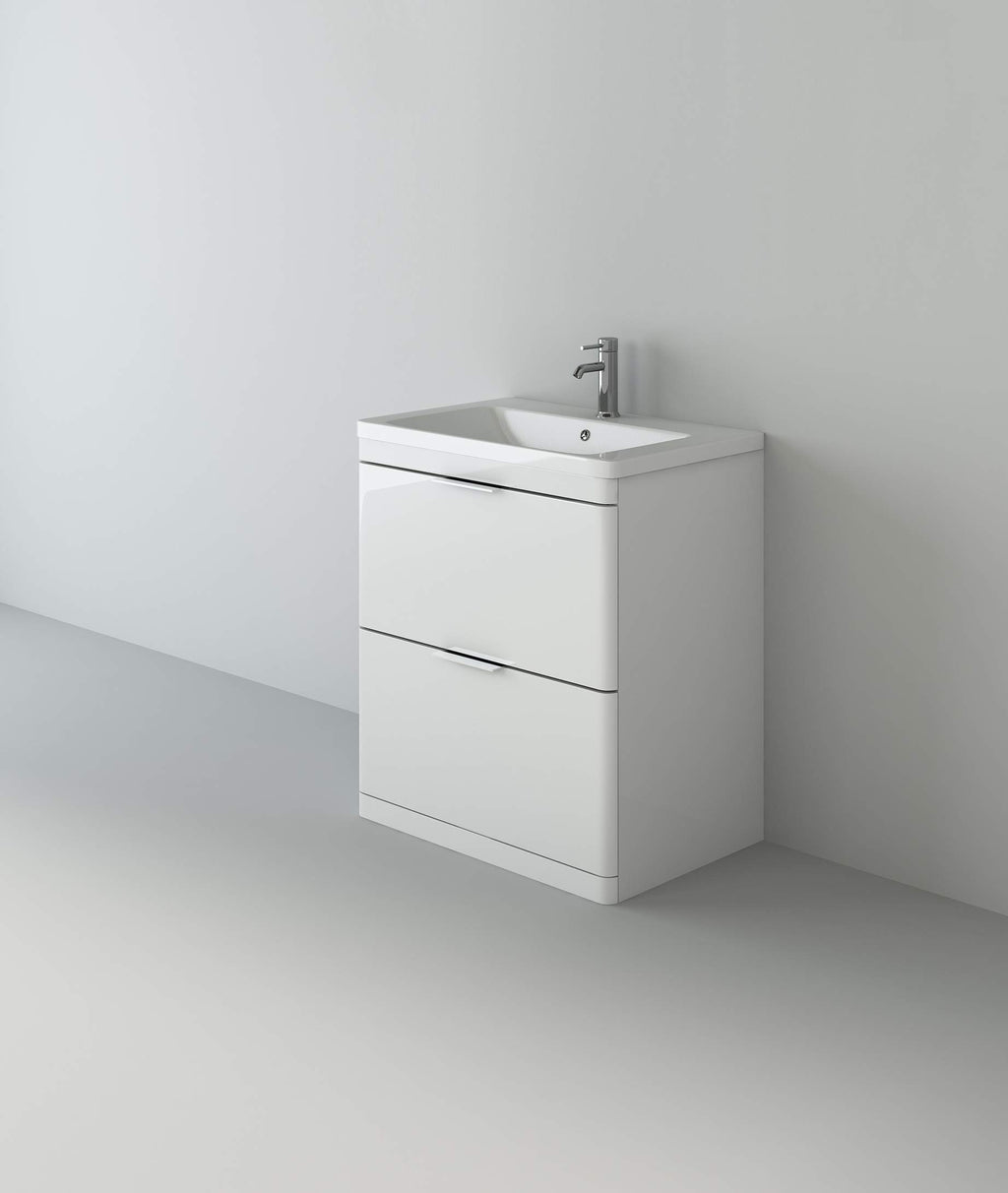 Comet Luxury Waterproof Vanity unit & Basin- White
