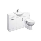 Toilet Vanity Basin Cabinet WC Laundry Unit Bathroom Storage Furniture 1300mm