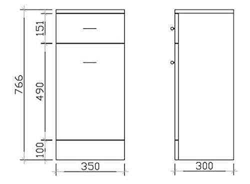 Linx 1300mm Vanity Bathroom Furniture