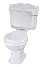 Traditional Toilet Pan and Cistern with Seat Soft Slow Close Design for Bathroom