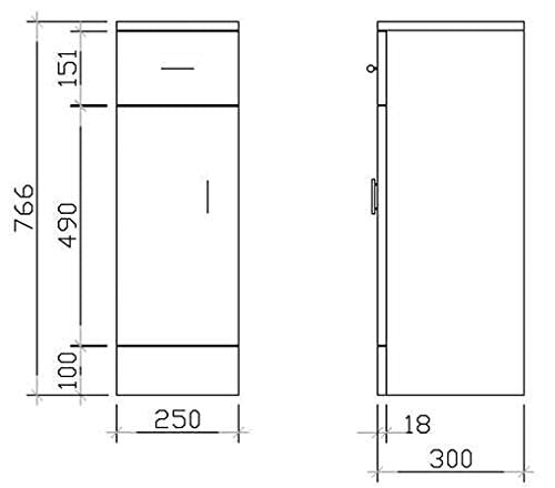 Linx 1400mm Vanity Bathroom Furniture