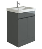 Neptune L Shape Combination Furniture Set - 1100mm Wide - Anthracite Grey