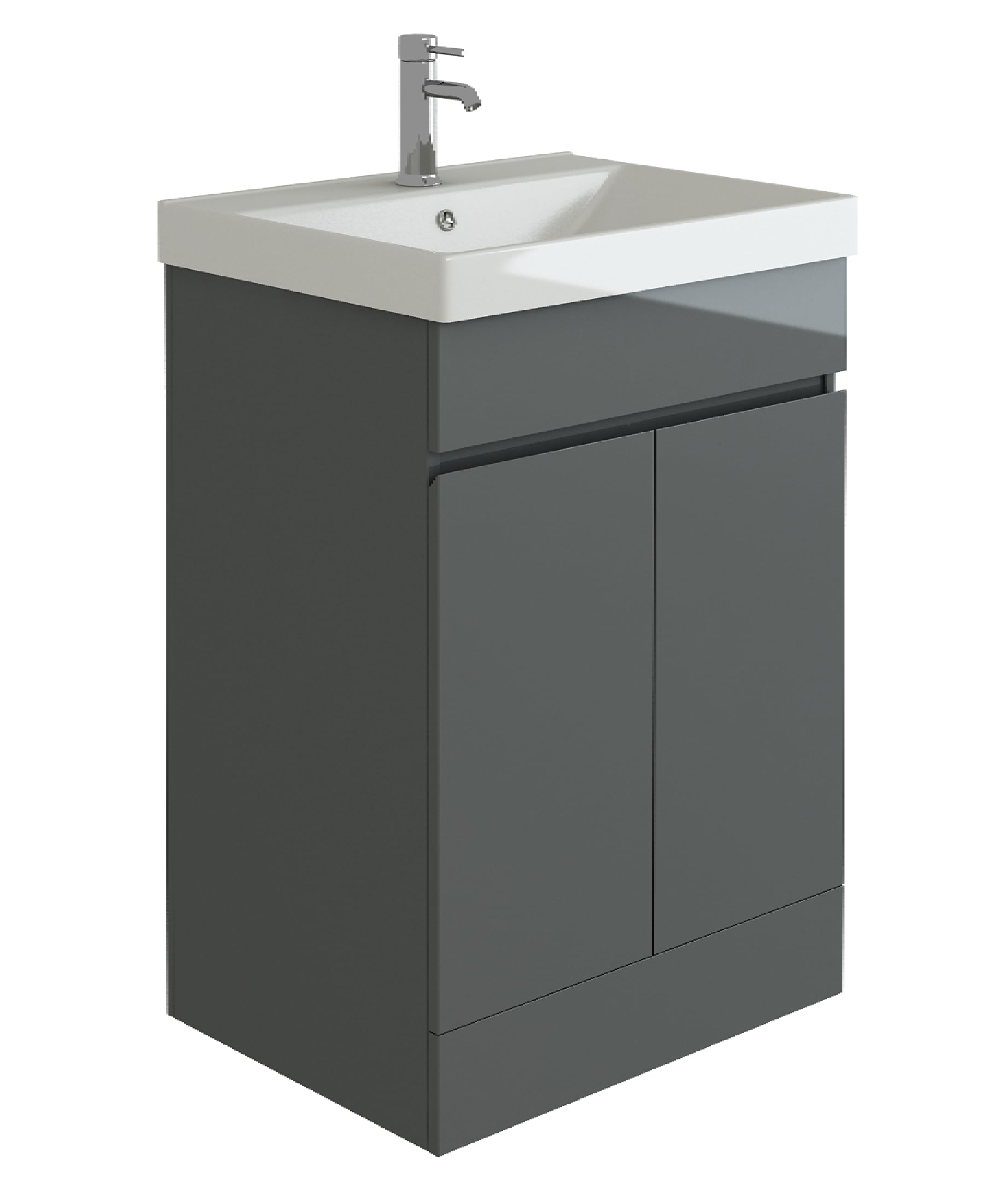 Neptune L Shape Combination Furniture Set - 1100mm Wide - Anthracite Grey