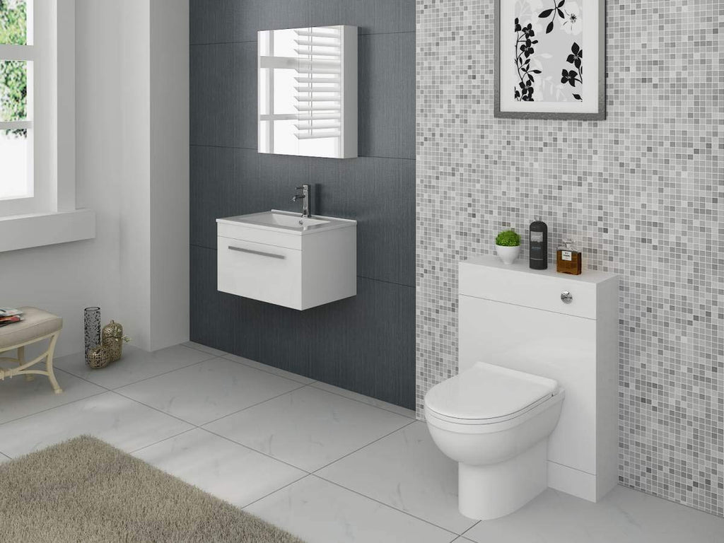 Venus 600x200 WC unit White
