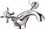 Regency Traditional Mono Basin Mixer Tap with Waste - Chrome