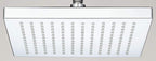 Square Fixed Head ABS 200x200 mm chrome