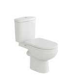 Sleek D Shape 630 Projection Toilet, Cistern, SC Seat (1 box packing)