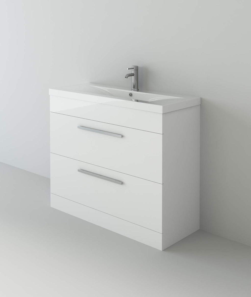 Desire Venus 1000 Mid Edged Basin Unit -2 Storage Section
