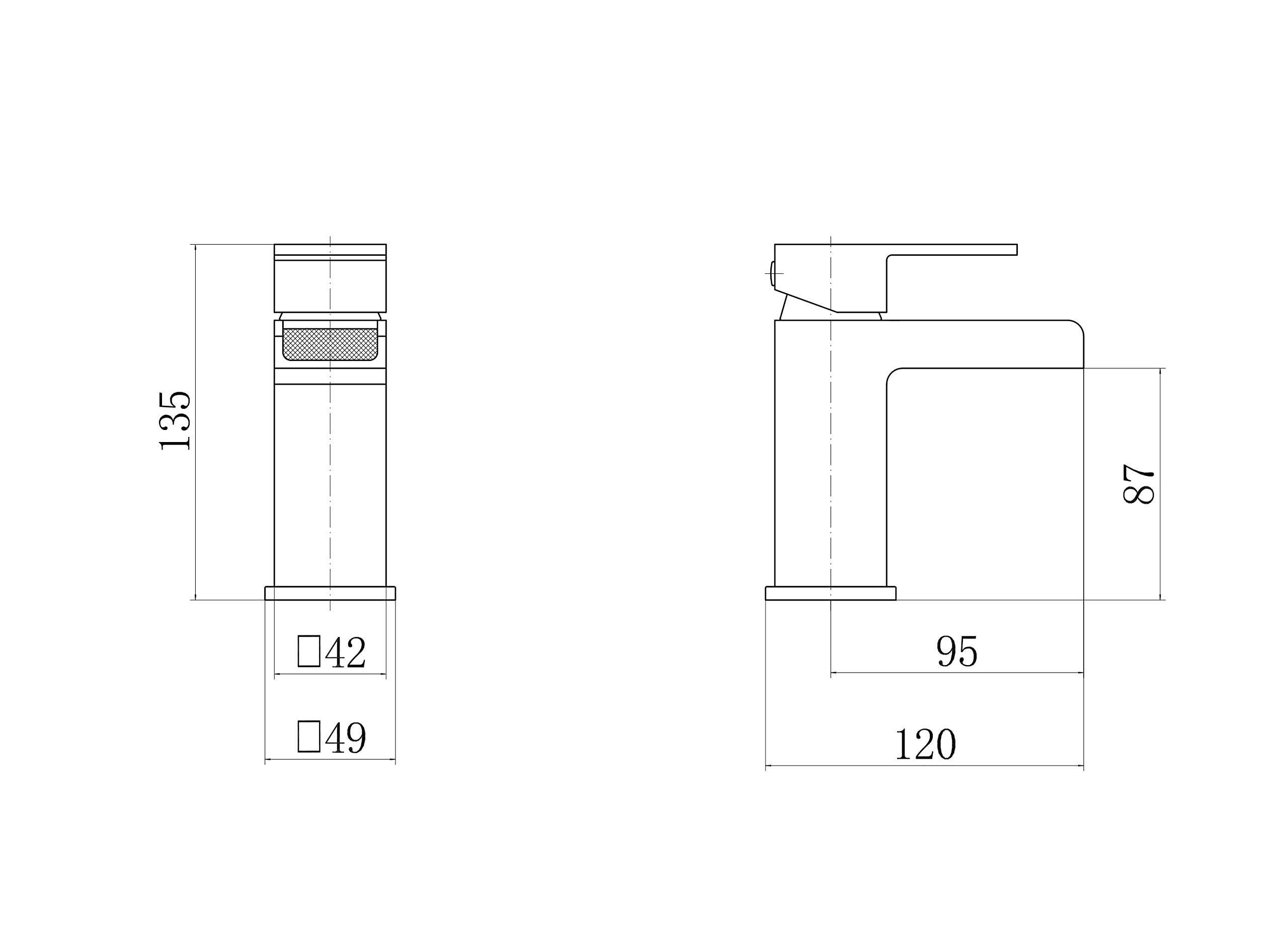 Sphinx 1000mm Vanity Sink Unit & Waterfall Basin Mixer Tap