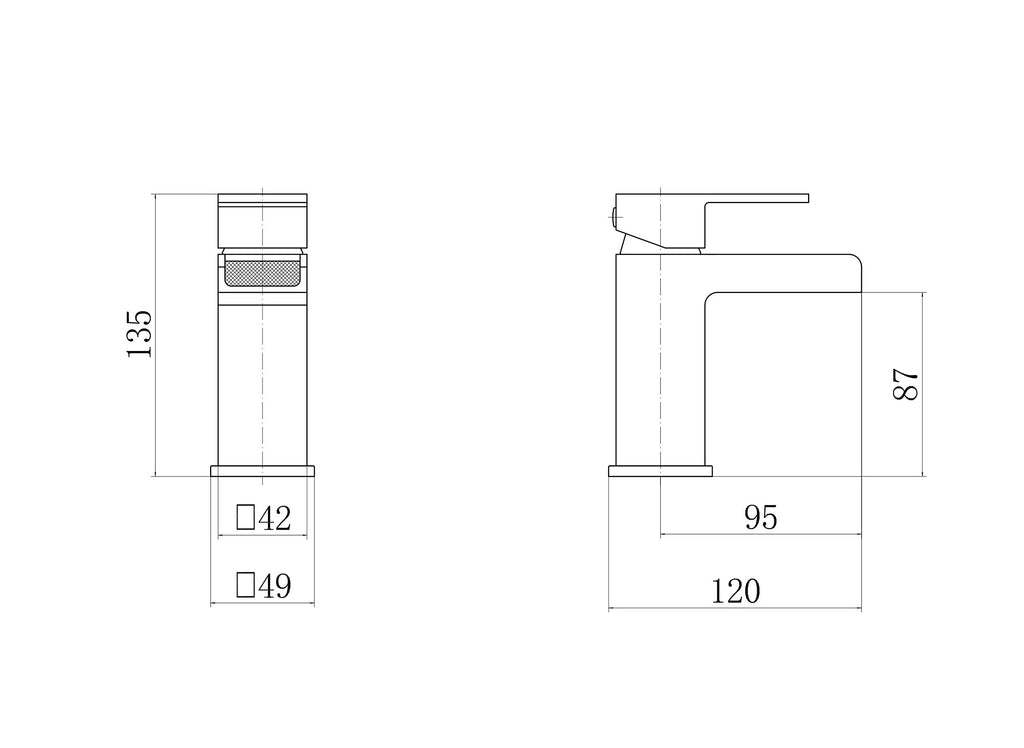 Sobek 1000mm Vanity Sink Unit & Waterfall Basin Mixer Tap
