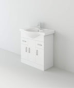 Linx 750mm Vanity Sink Cabinet Unit & Mono Basin Mixer Tap