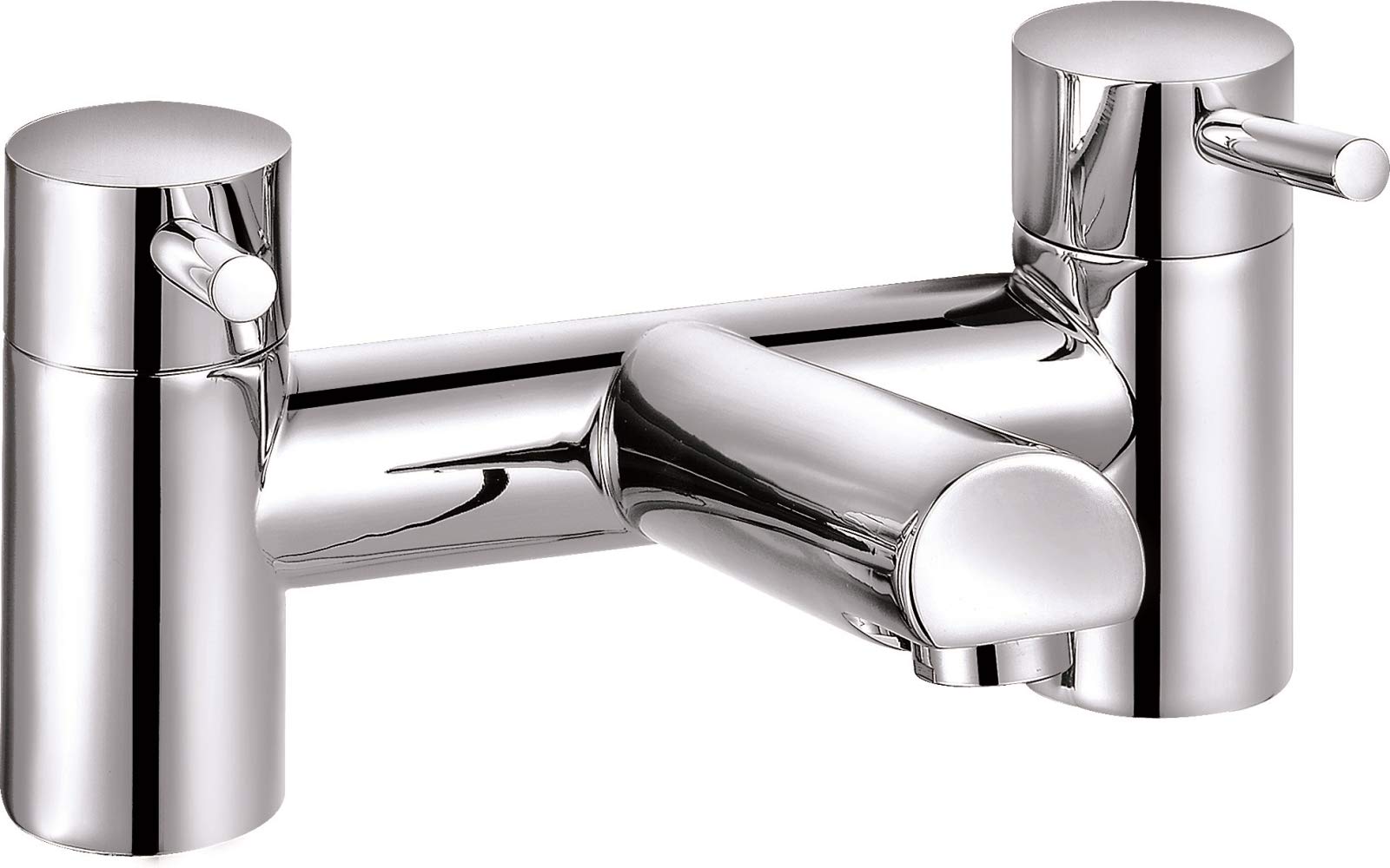 Derby Mono Chrome Basin Sink Mixer & Bath Filler Taps