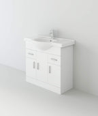 Desire Mars 850 Unit and basin - White (FLATPACK)