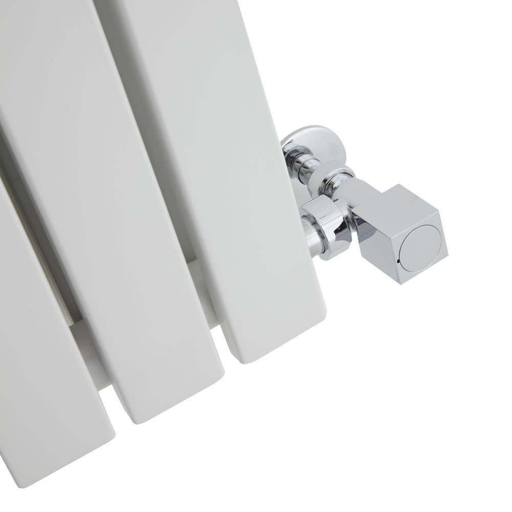 Regalia Vertical Double Flat Panel Mirror Radiator 1800mm x 500mm