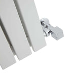 Regalia Vertical Double Flat Panel Mirror Radiator 1800mm x 500mm