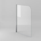 1000mm Modern Pivot Bath Shower Glass Screen Reversible Door Panel