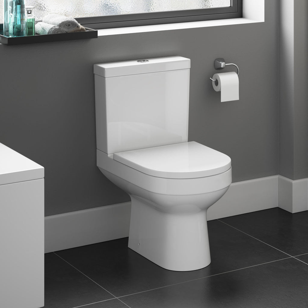 Rimini CC Pan, Cistern & Wrapover PP Seat