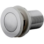 iBathUK Nexel Pop Up Slotted Bathroom Sink Waste Click Clack Plug, Modern Bathroom Basin Waste and Trap, Chrome