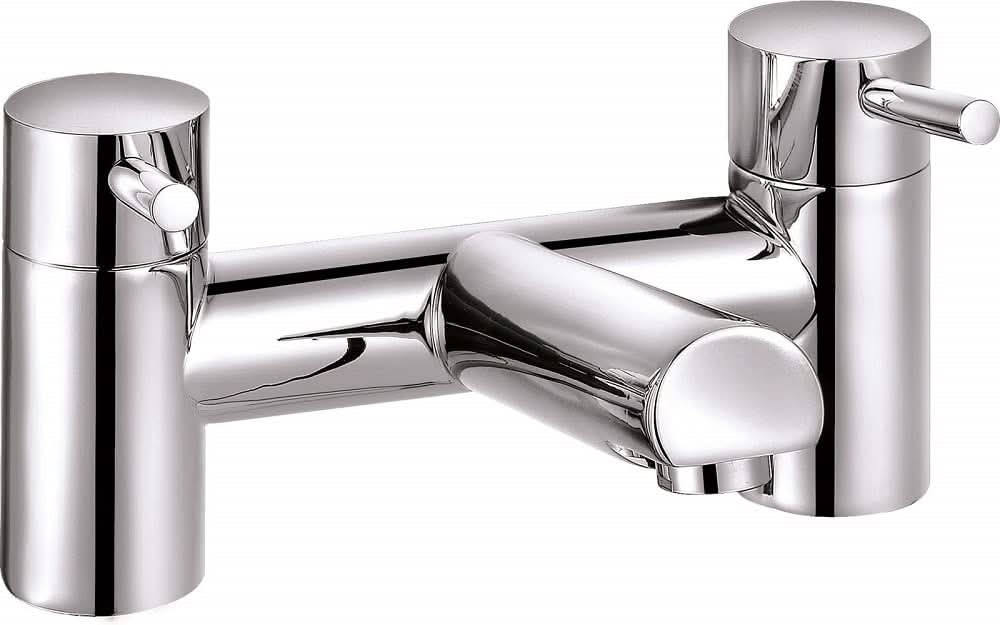 Dixon Round Bath Filler Mixer Tap - Chrome