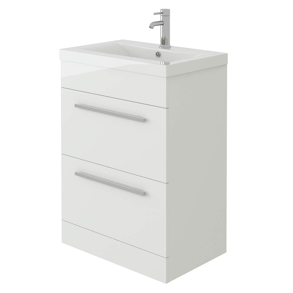 Desire Venus 700 Mid Edged Basin Unit -2 Storage Section
