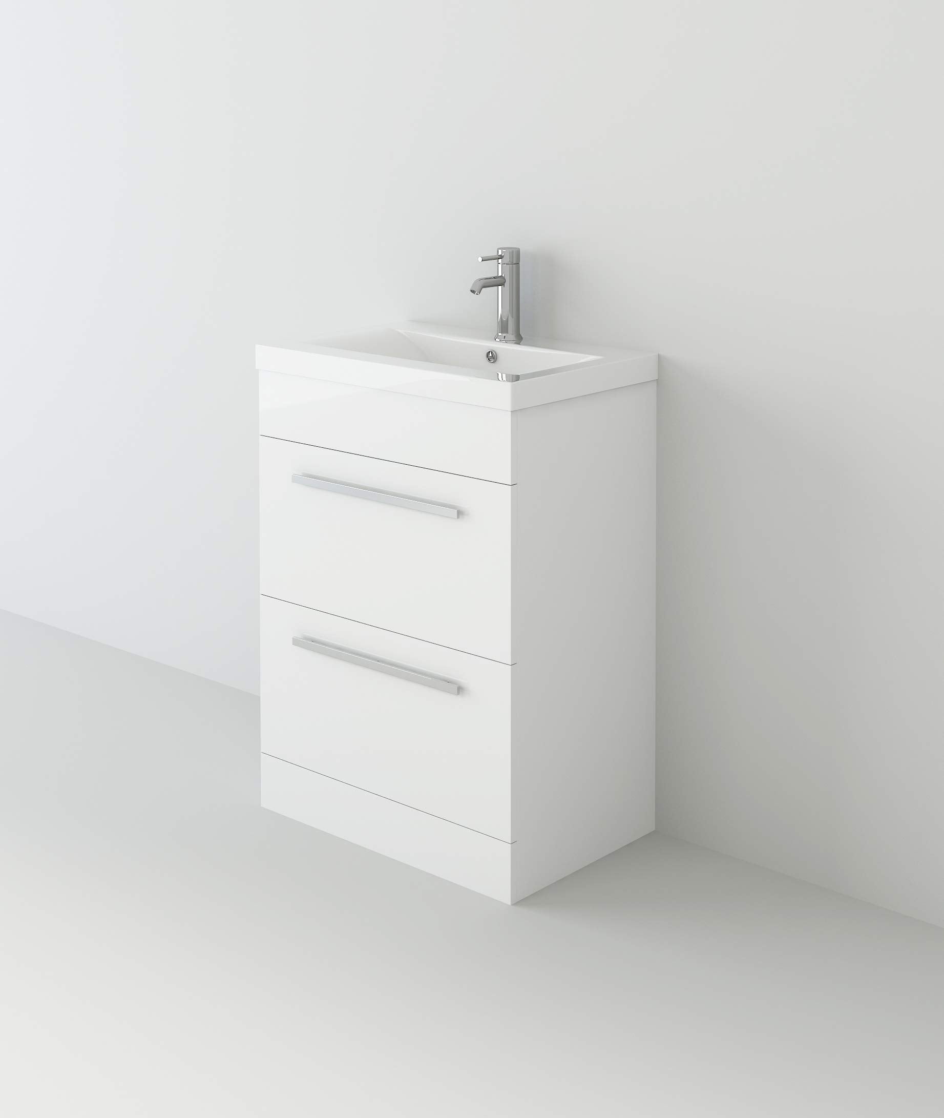 Desire Venus 700 Mid Edged Basin Unit -2 Storage Section