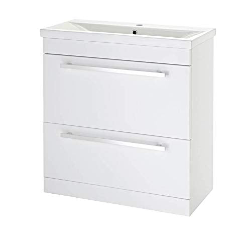 Desire Venus 800 Mid Edged Basin Unit -2 Storage Section