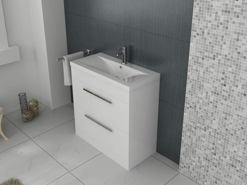Desire Venus 800 Mid Edged Basin Unit -2 Storage Section