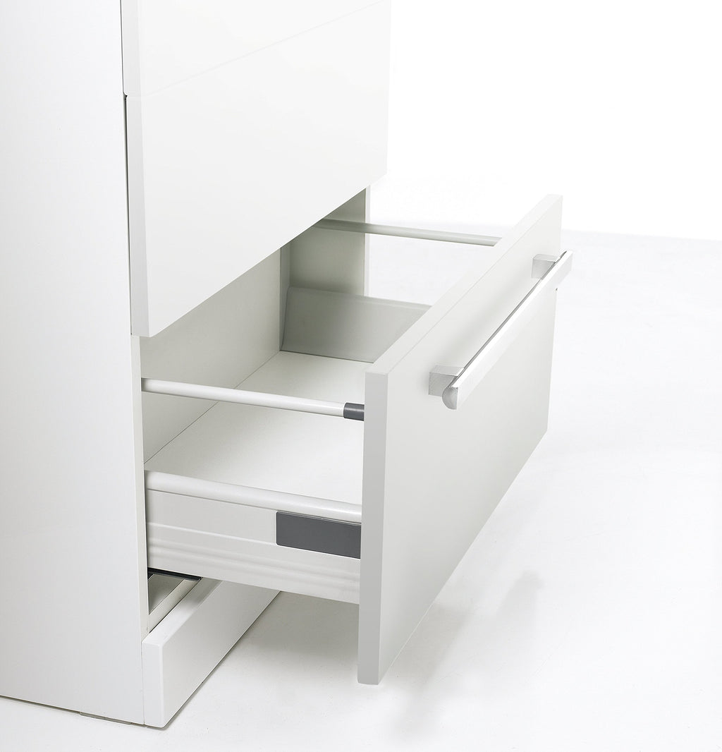 Desire Venus 800 Mid Edged Basin Unit -2 Storage Section