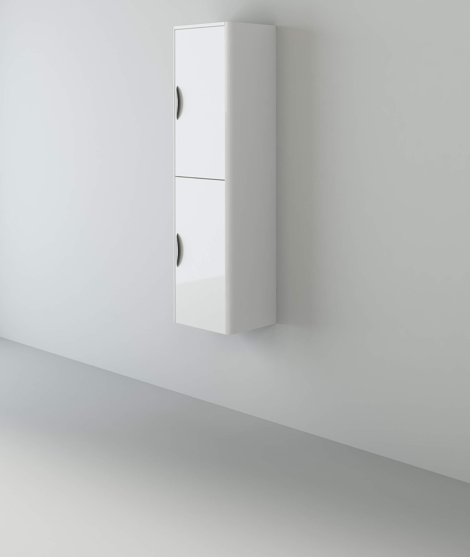 Apollo Wall Hung Tall Storage Unit - 1400mm x 400mm