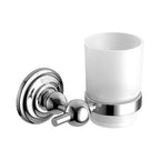 Traditional Wall Mounted Toothbrush Tumbler Holder - Chrome