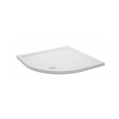 Shower Enclosure Tray Walk In Slimline Wet Square Rectangle Quad White Wet Room