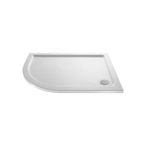 Shower Enclosure Tray Walk In Slimline Wet Square Rectangle Quad White Wet Room