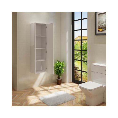 Apollo Wall Hung Tall Storage Unit - 1400mm x 400mm