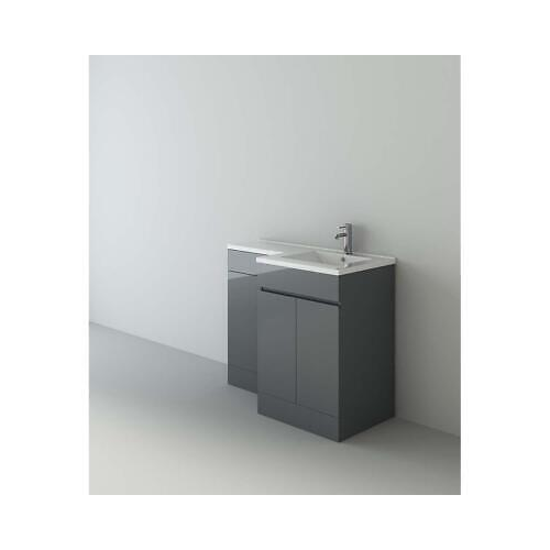 Neptune L Shape Combination Furniture Set - 1100mm Wide - Anthracite Grey