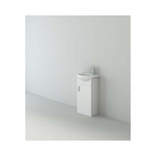 Petite 420mm Unit and basin - white (PET420)